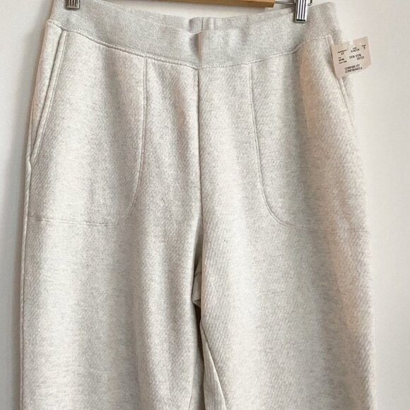 NWT Madewell MWL Airyterry Sweatpants Stitched-Pocket plus 1X Ivory - Picture 5 of 5